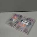 2 x Generic 288PCS Medium Press on Nails Coffin, Medium Length Matte Fake Nails, Acrylic Ballerina False Nails Full Cover, Stick Glue On Nails, 12 Colors