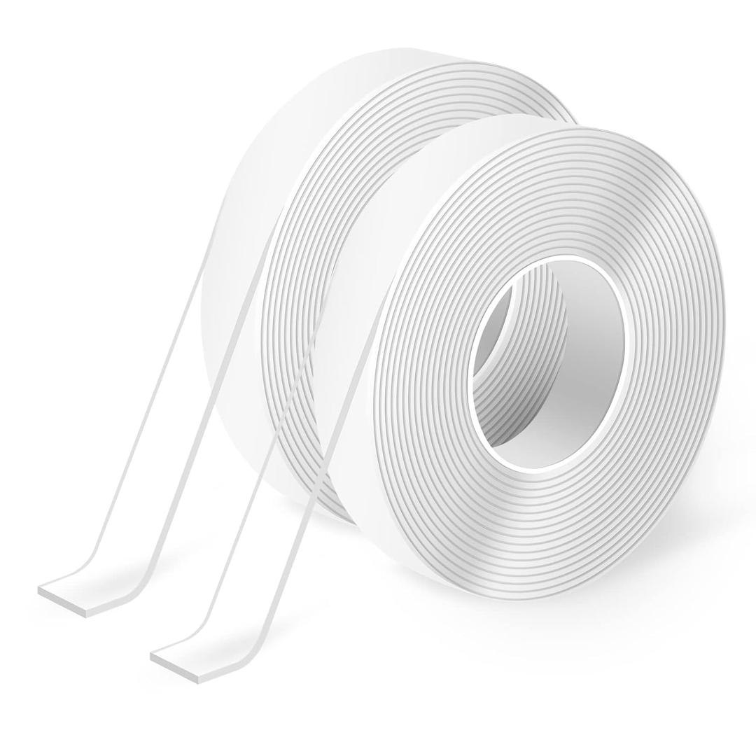 Art3d Nano Double-Sided Adhesive Tape, Multipurpose Tape for Carpet Mats/Paste Items/Photos Frames/Craft Wall Mounting