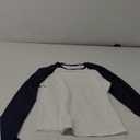 Women's Ladies Soft Rib 3/4-sleeve Raglan T-Shirt M