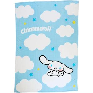 Collectibles Cinnamoroll Bedding Super Soft Cozy Blanket, 62 in x 90 in, (Officially Licensed Product) by Franco