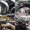 6AN 90 Degree Swivel Hose End Fitting Aluminum Seal AN Hose End Fitting for Braided Fuel Line