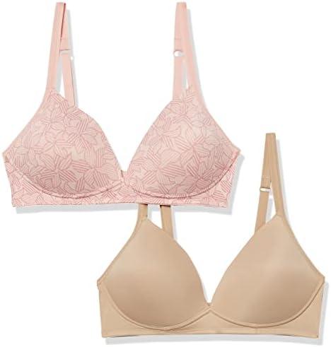 Warner's Women's Blissful Benefits Wireless Lift T-Shirt Bra 2-Pack 04003w.   34D