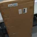 FORTUNO 2 Pcs Wood Panels for Wall and Ceiling - Decorative Fluted Slat Wall Paneling, Sound Absorbing Acoustic Panels for Studio, Living Room, 47.2"23.6", Brown