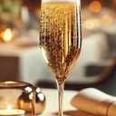 FLUTE CHAMPAGNE GLASS 6 oz. PC CLEAR- 50 pieces