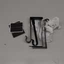 Christmas Stocking Holders, Metal Mantel Hooks Hanger Non-Slip Christmas Stocking Hooks for Fireplace Mantle Christmas Party Decoration (6pcs -Black)