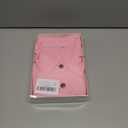 siliteelon Womens Button Down Shirts Cotton Long Sleeve Oversized Boyfriend Blouses Collared Dress Tops with Pockets (Pink, S)