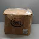 Serta ThermaGel Cooling, Pressure-Relieving Memory Foam Mattress Topper, 3 Inch, Queen,Blue