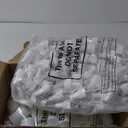 100 Pack 1 oz/30 ml Small Plastic Spray Bottles Fine Mist Mini Empty Travel Bottles with Pump Spray Cap Double Cap Liquid Containers for Essential Oils Cosmetic Perfume(White)