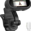 Sondery Guitar Ukulele Tuner Clip On Rechargeable, Easy to Read Simple TFT Screen Extremely Fast and Accurate Tuning, Headstock Chromatic Tuner Pitch 410-460Hz, Perfect for Any Lighting