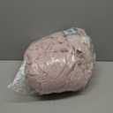 MooMee Muslin Blanket - 100% Cotton 4-Layer Gauze Throw Blanket with Tassels Ultra-Soft Breathable Lightweight Cooling for Bed Couch (Greyish Pink,King 104" x 90")