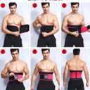 Waist Trimmer for Men, Sweat Belt for Women,Waist Trainer (XXL-3XL, Pink Pro)