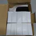 EZVALO Picture Lights for Wall, Rechargeable Battery Magnetic Poster Lights with 3 Color Temps & 12 RGB, Remote Dimmable Timer Light, Wall Decor Light for Art Display (6 Pack with Charging Station) (Black)