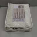 Cream Velvet Pinch Pleated Curtains 84 Inches Long for Living Room Bedroom Modern Elegant Soft Velvet Drapes with Hooks White Room Darkening Thermal WindowTreatments W40 x L84, 2 Panels Set (Ivory)