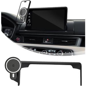 PZK Car Phone Mount for Honda HRV 2023-2026 /CRV 2023-2026/ Honda Pilot 2023-2026 Accessories 7/9-inch Screen 360 Rotation 15W Fast Wireless Charger HRV CRV Car Phone Holder Not Affect Air Vent