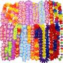 Oojami Jumbo Party Bag ~ Tropical Hawaiian Luau Lei Styles (50 ct) ~ Party Favors
