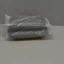 KOMUEE 8 Pieces Glass Baking Dish with Lids Rectangular Glass Baking Pan Bakeware Set with Lids, Baking Pans for Lasagna, Leftovers, Cooking, Kitchen, Fridge-to-Oven, Gray