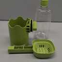 Pet Water Bottle for Cage Crate 26oz Automatic Feeding Water Dispenser for Dog Cat Rabbit (Green, 26oz)