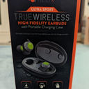 Helix UltraSport True Wireless High Fidelity Earbuds w/ Portable Charging Case