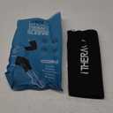 iTHERAU Cold & Hot Therapy Compression Sleeve Gel Ice Pack for Elbow, Calf, Ankle, Knee, Therapy for Sprains, Arthritis, Elbow Pain, Tendonitis - Black, Small