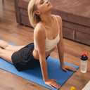 baleaf Womens 12" Long Bermuda Shorts Knee Length Cotton Athletic Shorts Sweat Casual Lounge Walking Summer (L)