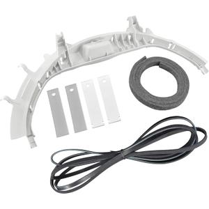 WE49X20697 Dryer Bearing Kit Compatible with G-E Hot-point Dryers Include WE1M504 & WE1M1067 Drum Slides by Fetechmate WE3M26 Top Bearing WE12M29 Dryer Belt WE9M30 Dryer Felt
