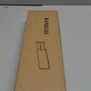 BAMEOS 4 PCS Bamboo Drawer Divider Adjustable Drawer Dividers Kitchen Drawer Organization Utensil Organizers for Kitchen Dresser Bathroom Bedroom and Office (Natural)