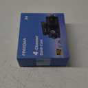 4K 360 Dash Cam, 4-Channel Dash Camera for Cars, Full Coverage Front Rear Left Right Inside with GPS, 5.8GHz Wi-Fi & App, Night Vision, Voice Control, 24H Parking Mode, 128GB Card Included