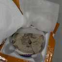 Ceramic Salt Cellar with Lid and Spoon, 13 OZ Large Chicken Salt Jar, Salt Holder for Counter, Coffee, Sugar, Spices and Candies, Salt Containers for Countertop (Blue)