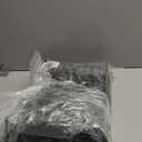 7 code Large Dish Drying Rack for Kitchen Counter, Detachable Large Capacity Dish Drainer Organizer, 2Tier Dish Racks with Utensil Holder, Black