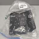 Dog Playpen Bottom Pad Fits for 36 Inch 4 Panels Exercise Pet Playpen, Dog Crate Pad Puppy Playpen Pad, Hoop and Loop Design (Note: Playpen Not Included). -Black