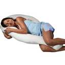 Contour Swan Original Body Pillow | Cozy, Huggable Pillow for Back, Hip, Knee, and Leg Relief | Total Comfort and Support for Side Sleepers | As Seen on TV