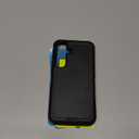 Nofnus for Samsung Galaxy A16 5G case,A16 5G Heavy Duty case,with A Tempered Glass Screen Protector, [Military Grade Protective ] [Shockproof] [Dropproof] [Dust-Proof] (with Belt Clip-Black)