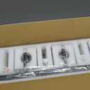 Modern Black Crystal Bathroom Vanity Light - 6-Lights Wall Light Fixtures