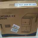 Antarctic Star Nugget Ice Maker Countertop with Self-Dispensing, 33lbs/24H