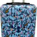 Fast Forward Lilo and Stitch Luggage, 20 Inches Hard-Sided Tween Spinner Suitcase for Toddlers, Kids Carry-On Travel Trolley, Kids Carry-On Luggage with Wheels