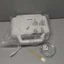 Pizzelle Maker Electric, Non-stick Stroopwafel Iron, 2 X 5" Cookie Machine for Christmas, 4" Mold Included, White