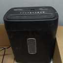 Amazon Basics Cross Cut Paper and Credit Card Shredder, 12 Sheet (New Model), Black