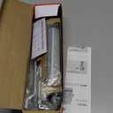 Commercial Grade Hydraulic Door Closer Large Size, Heavy Duty No Slam with Hold Open, Silver