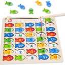 Magnet Fishing Toys for Alphabet and Numbers Learning, 3 Year Old Boy Gift