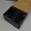 Clipper Guards Set, Hair Clipper Guards with Metal Clip, 6 Cutting Lengths 1.25"/1.5"/1.75"/2"/2.25"/2.5", Fits Most Cordless/Cord Wahl Clippers (Black, 10 12 14 16 18 20)