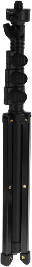 Gadpiparty Adjustable Mobile Tripod Stand Aluminum Holder for Filming 180 Rotating Professional Photography Accessory