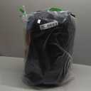 Cold Weather Sleeping Bag 100% Cotton Flannel XXL for Adults Big and Tall, Free Compression Sack (90" x 39" Right Zip, 0F Black)