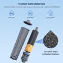 GLACIER FRESH Water Filter Compatible with Jura 71794 Claris Smart+ Filter Cartridge, Fits E6, E8, Z8, Z6, J6, ENA8 Coffee Machines, NSF/42 Certified, 1 Pack