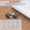 2 x ENVEL   USB C to USB Adapter, 10 Gbps Type-C Male to USB3 Female OTG Converter, Compatible with Apple iWatch iPhone 17 16 15 Galaxy S24 iPad Air 4 5 Mini 6