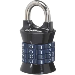Master Lock Combination Lock, Set Your Own Combination Lock for Gym and School Lockers, Indoor Combo Padlock, 1535D