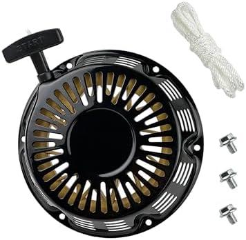 TURBOTUNITY GX390 Recoil Starter Assembly for Honda GX340 GX610 GX620 Champion Ryobi Predator 420cc 439cc 459cc 389cc 11hp 13hp Pull Start 28400-ZE3-W01ZA w/Pull Cord