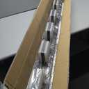 SOLFART Modern LED Vanity Light Matt Black Vanity Light Bathroom Lighting Fixture Over Mirror 6 Lights