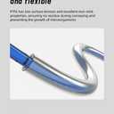 5Meters Up to 260C Upgraded PTFE Tube OD 4mm Star Shape Inner Ultra Smooth Flow Compatible with Bambulab A1 A1 mini H2D H2S P1P P1S X1 All FDM 3D Printers with 1.75mm Filament (Translucent, 5M)