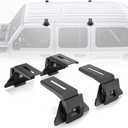 Roof Rack Mounting Brackets Compatible with Wrangler JL JK 2007-2024, Gladiator JT, Cherokee XJ 1984-2001