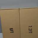 Asee'm White Metal Wedding Arch Stand (7.2FT,6FT) Set of 2 Arched Backdrop Frame for Ceremony Parties Birthday Baby Shower Garden Decoration